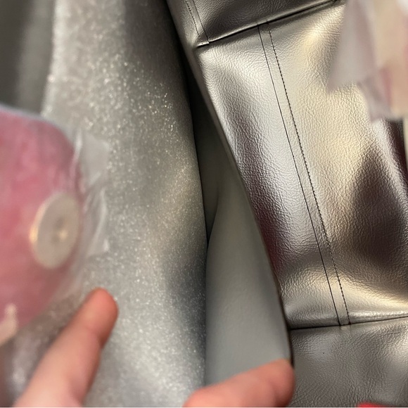 NWT Rebecca Minkoff Stella Leather Tote Bag Tomato / Red - Picture 13 of 14